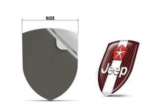 Jeep Silicone Car Stickers Pro Max Resilient Elegant Layout